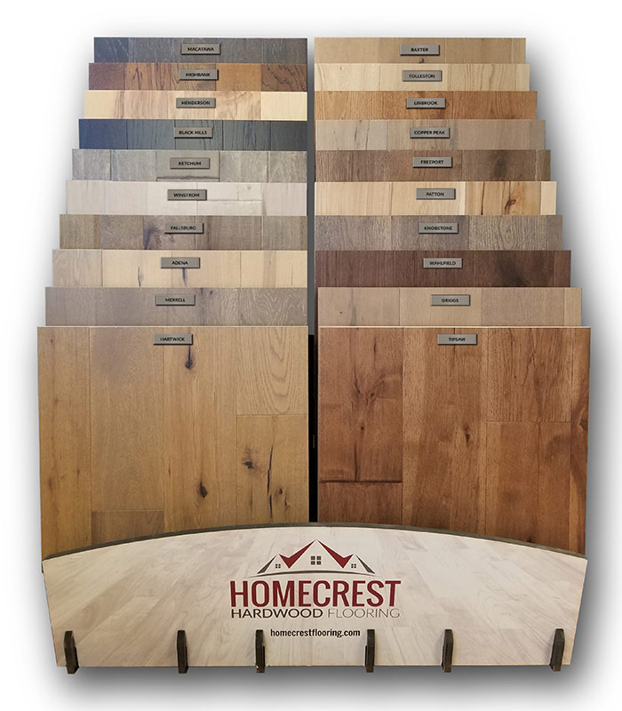 Homecrest Hardwood Display